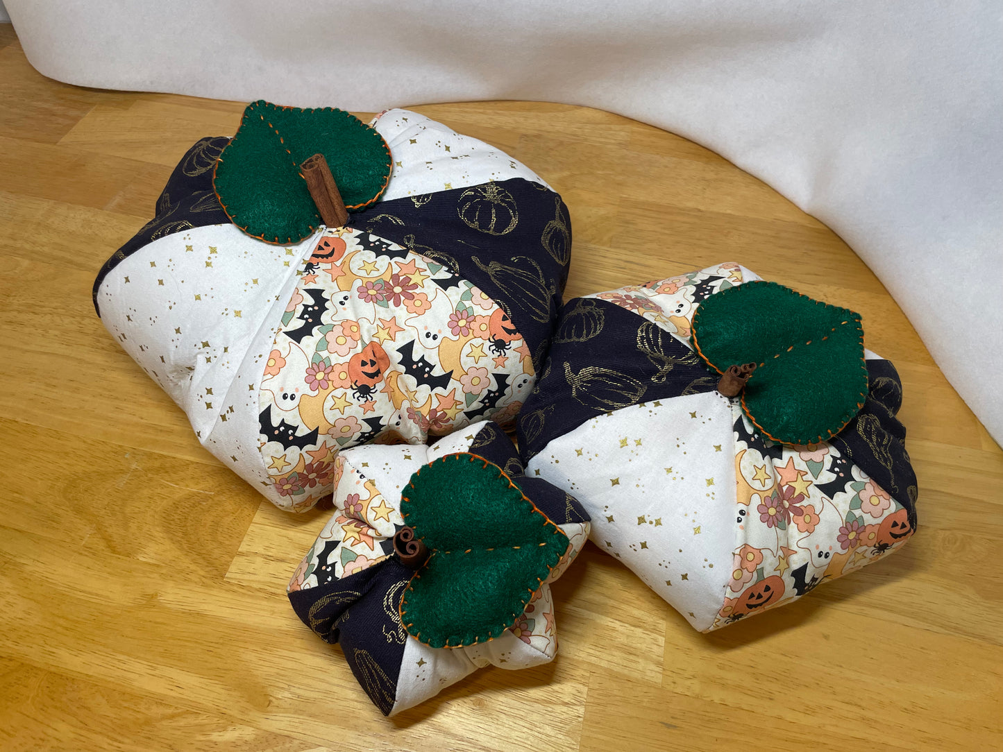 Patchwork Pumpkins Set