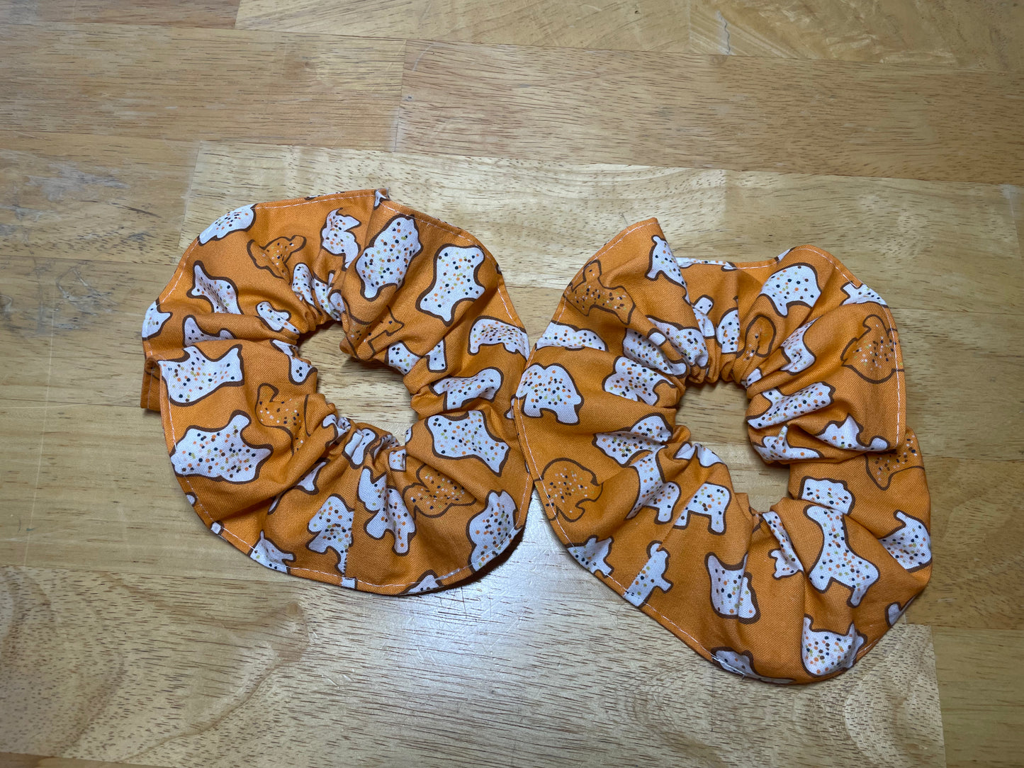 Orange Scrunchies