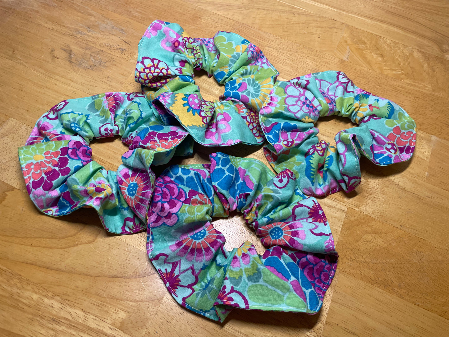 Kaffe Floral Scrunchies
