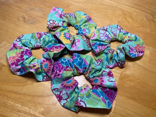 Kaffe Floral Scrunchies