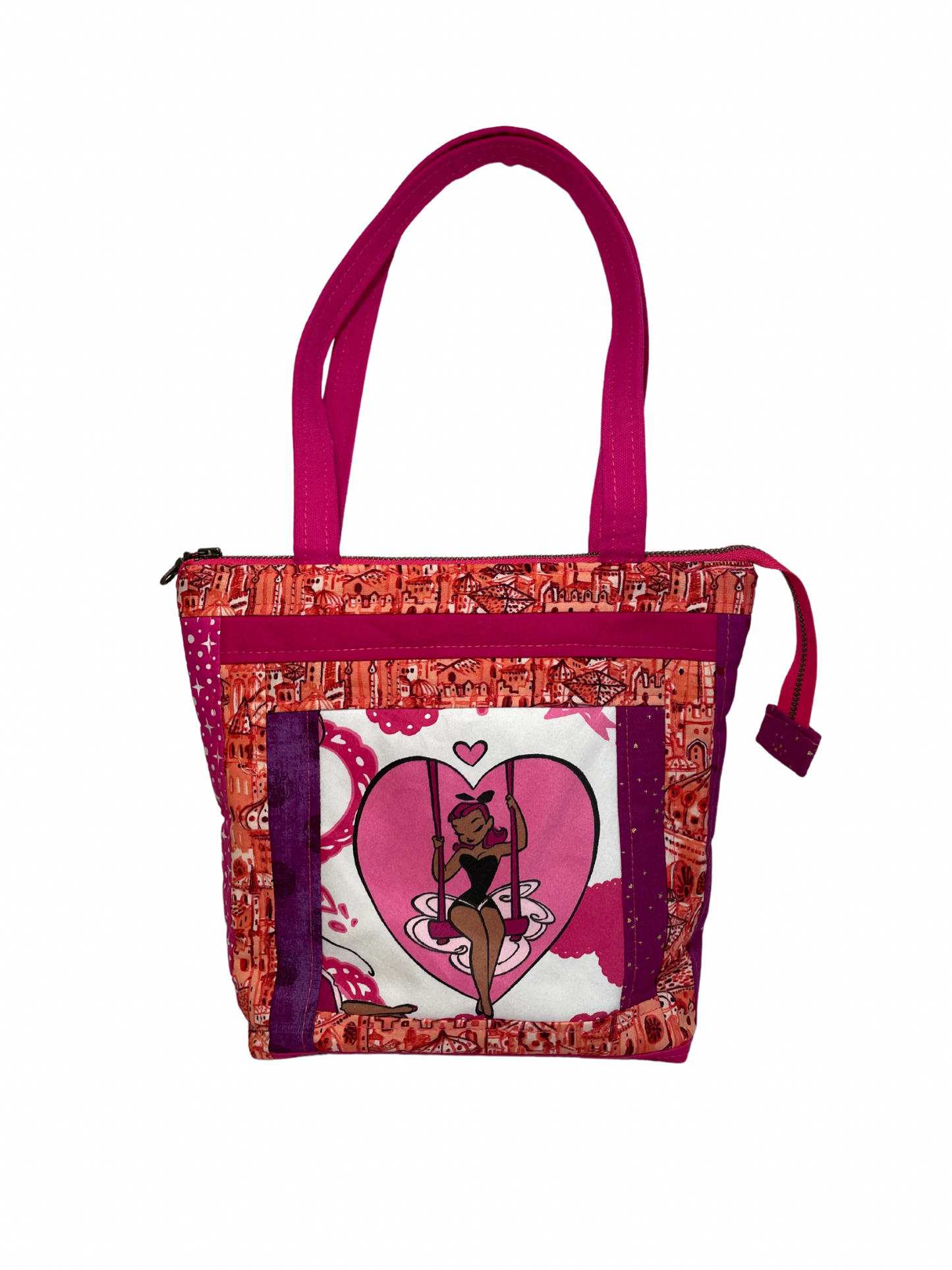 Candy Hearts Tote Bag