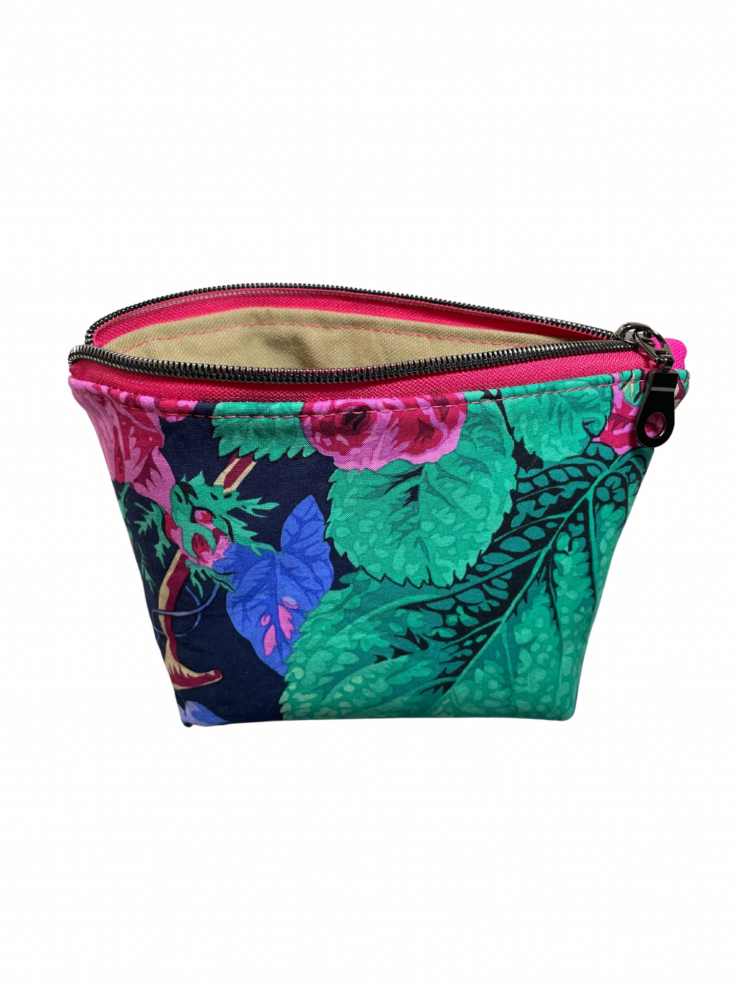 Kaffe Rose-Hydrangea Zipper Pouch